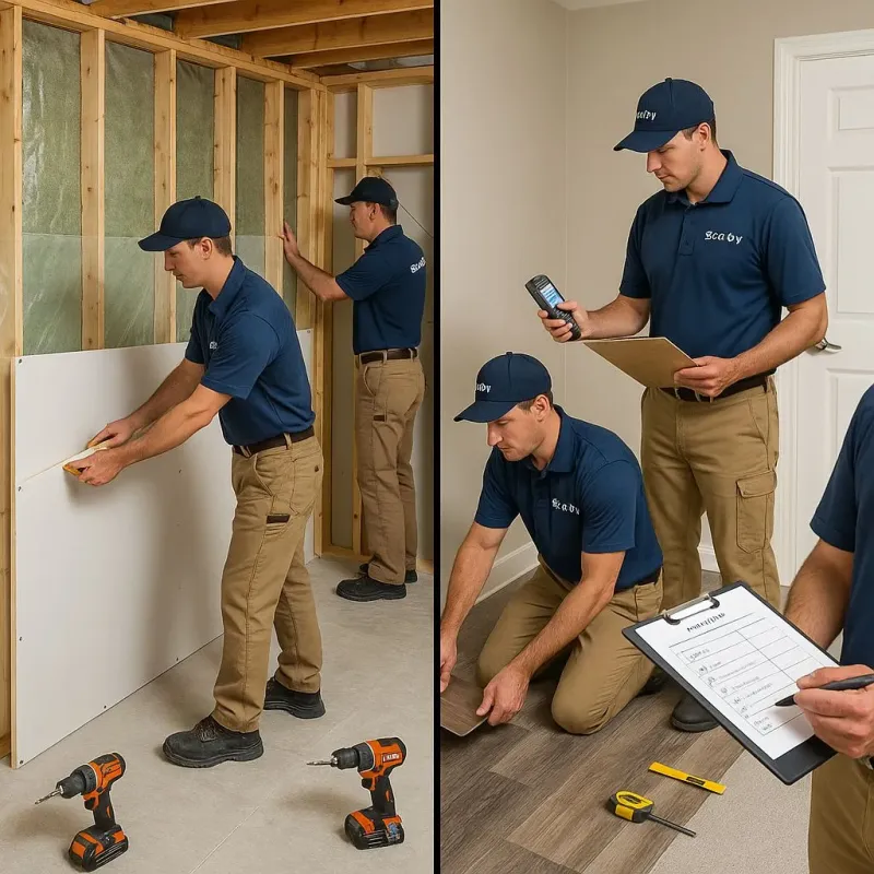 Repairs and Reconstruction process in Ferrysburg, MI
